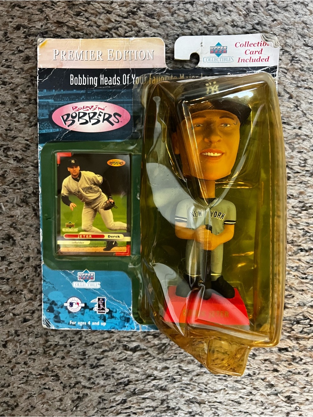 Derek Jeter Bobbin Bobbers doll